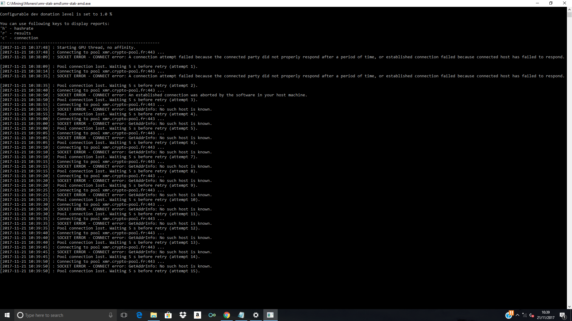 Connection error attempting to. XMR Monero. Майнинг пул. Майнинг пулы диапазоны адресов. Ошибки соединения Socket.