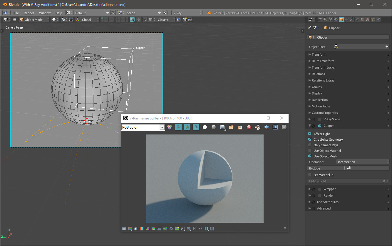 Clipper Object not working in Intersection Mode · Issue 238