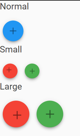 Missing css style for alignment of second icon in small or large fab ...