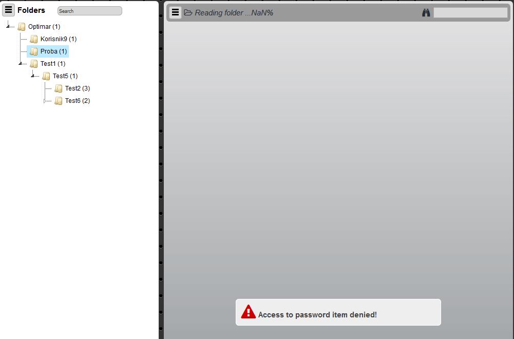 Access to password item denied after login to TeamPass · Issue #2026 ...
