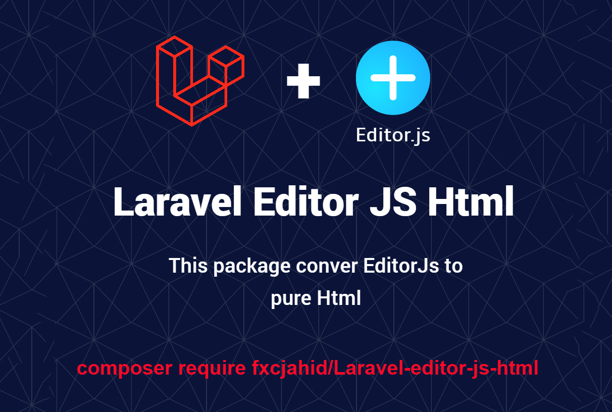 laravel-editorjs-html