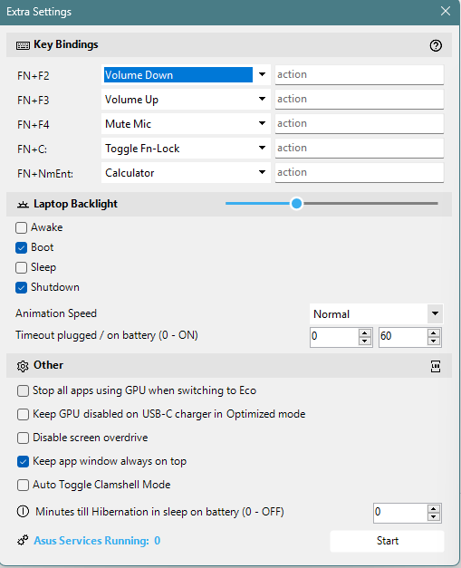 Battery Charge Limit doesn't work below 55 on TUF F17 · Issue 1179 · seerge/ghelper · GitHub