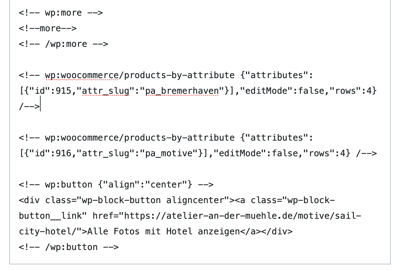 WC 3.8.1 blocks by attribute hidden after attribute deleted · Issue ...