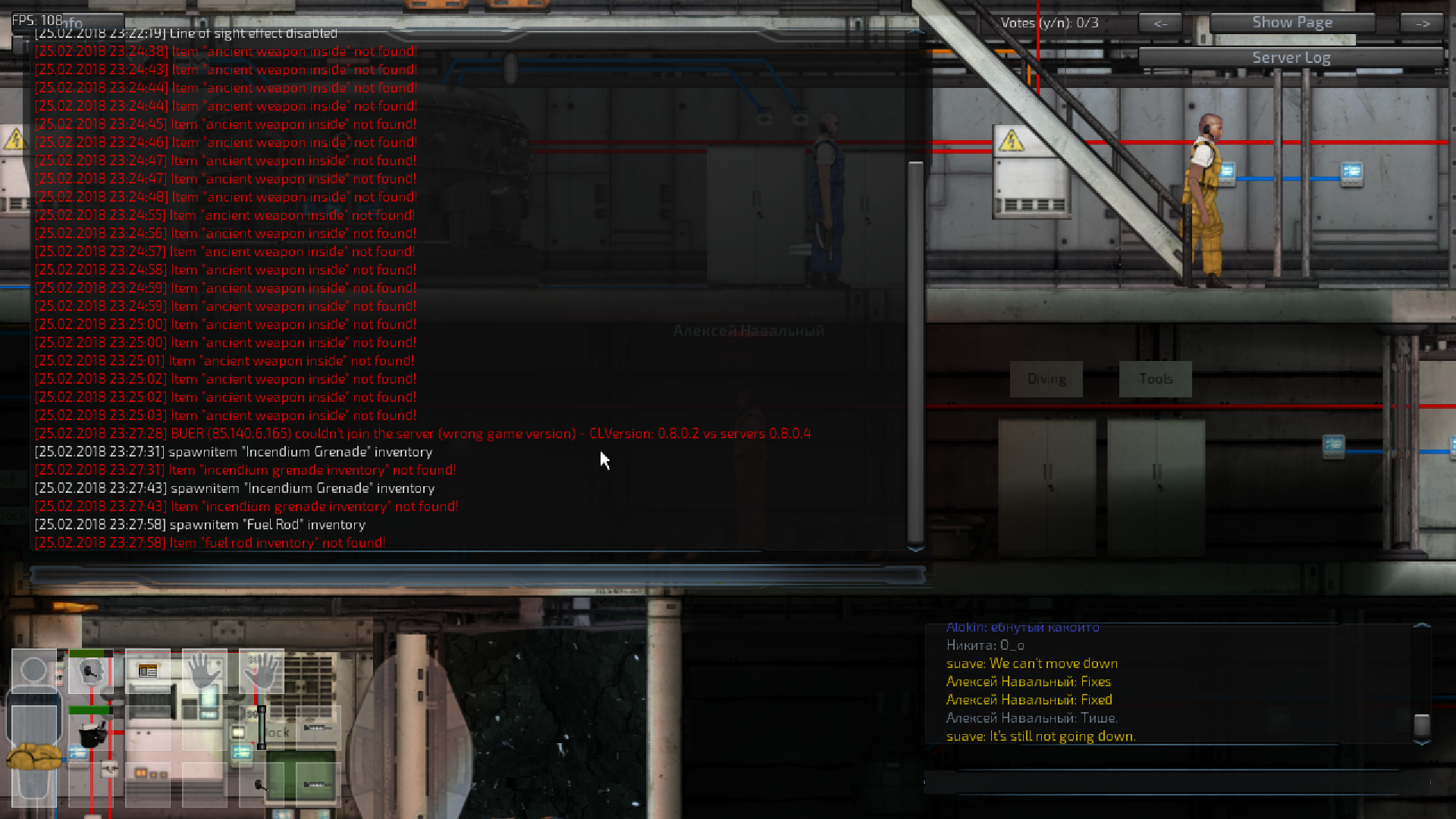 SpawnItem не работает. / SpawnItem does not work. · Issue 287
