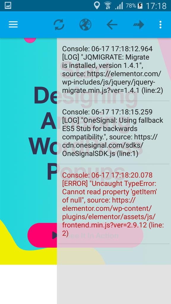 Popup issue for Chrome Mobile WebView 83.0.4103 · Issue #11812 ...
