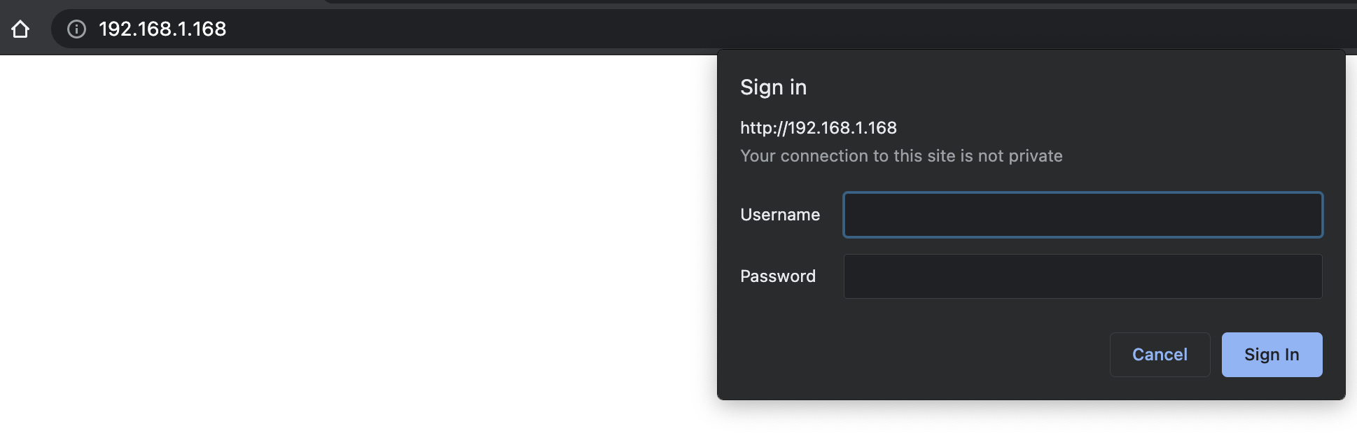 Unable to access web interface after "revert to stock" with password ...