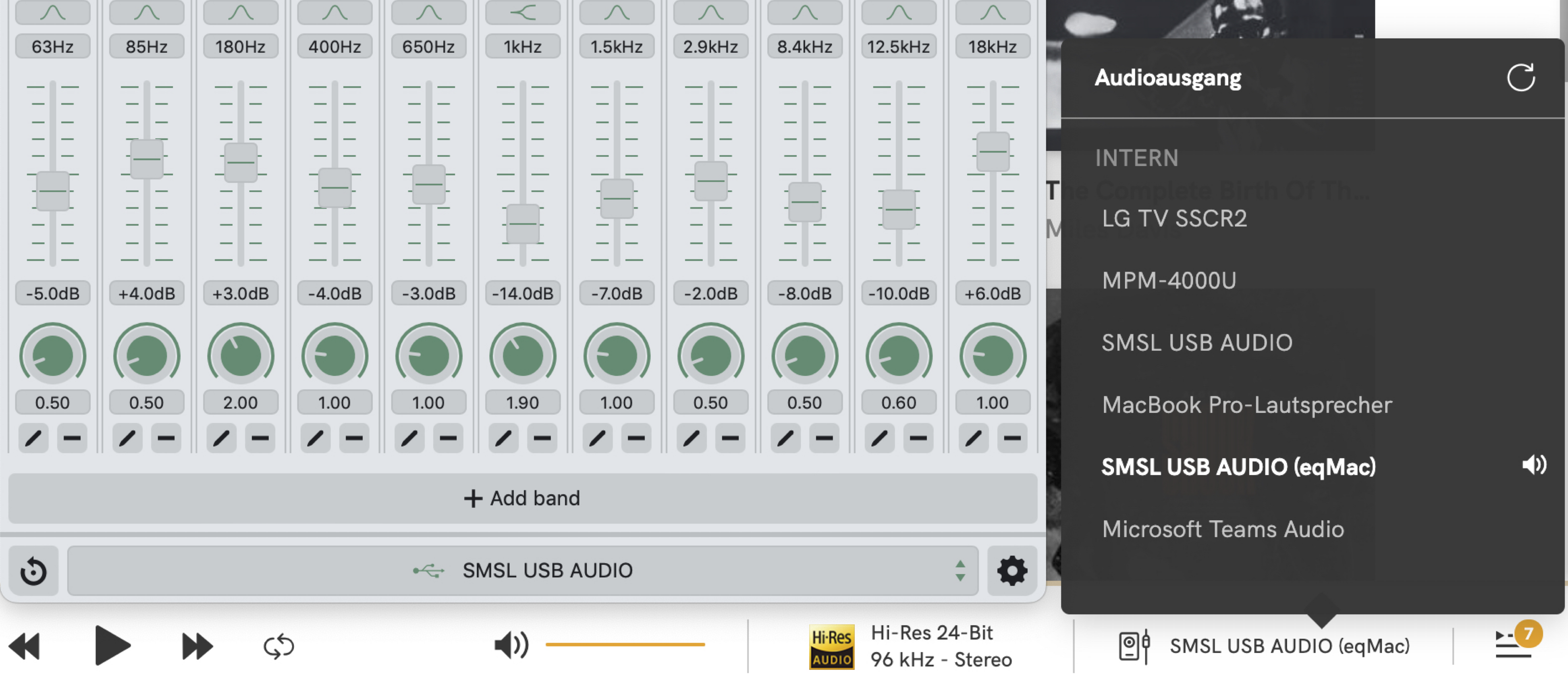 Bug Qobuz selects wrong output device while switching sample rate