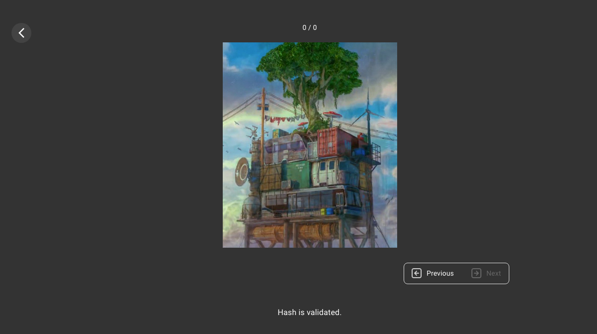 [Bug] NFT detail nav buttons in wrong state after navigating back from ...