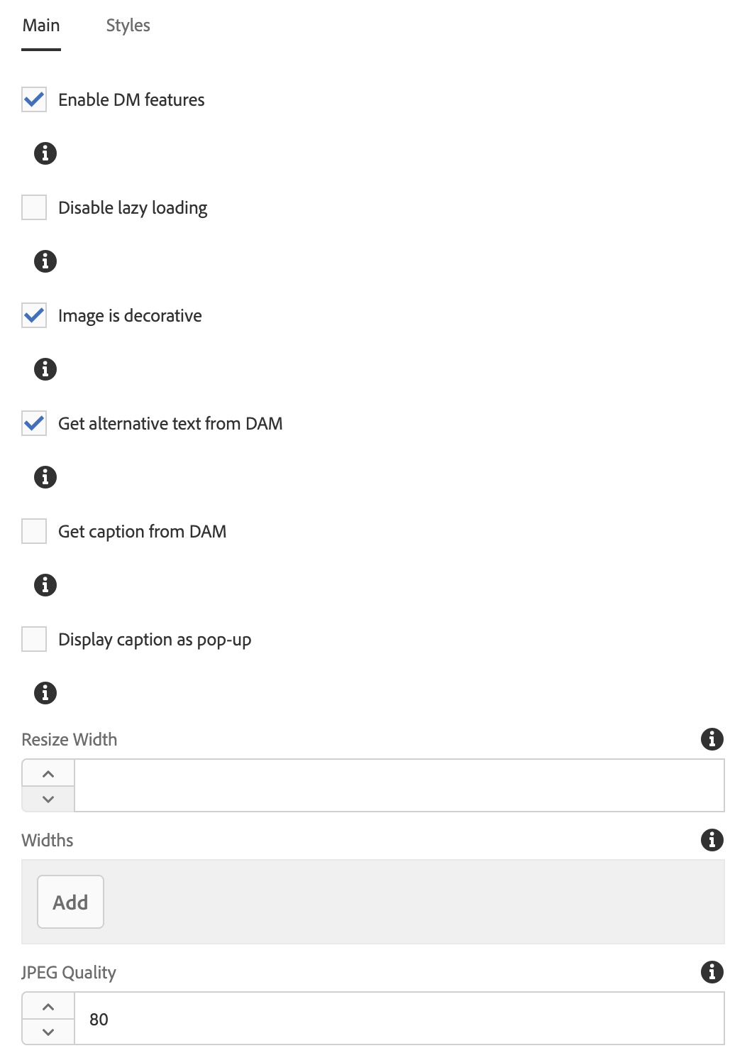Image v3 Auto Dynamic Media Not Working · Issue 2042 · adobe/aemcore