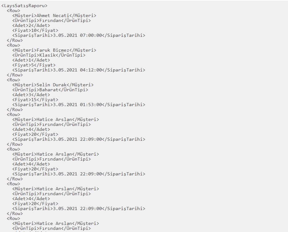 SampleXML