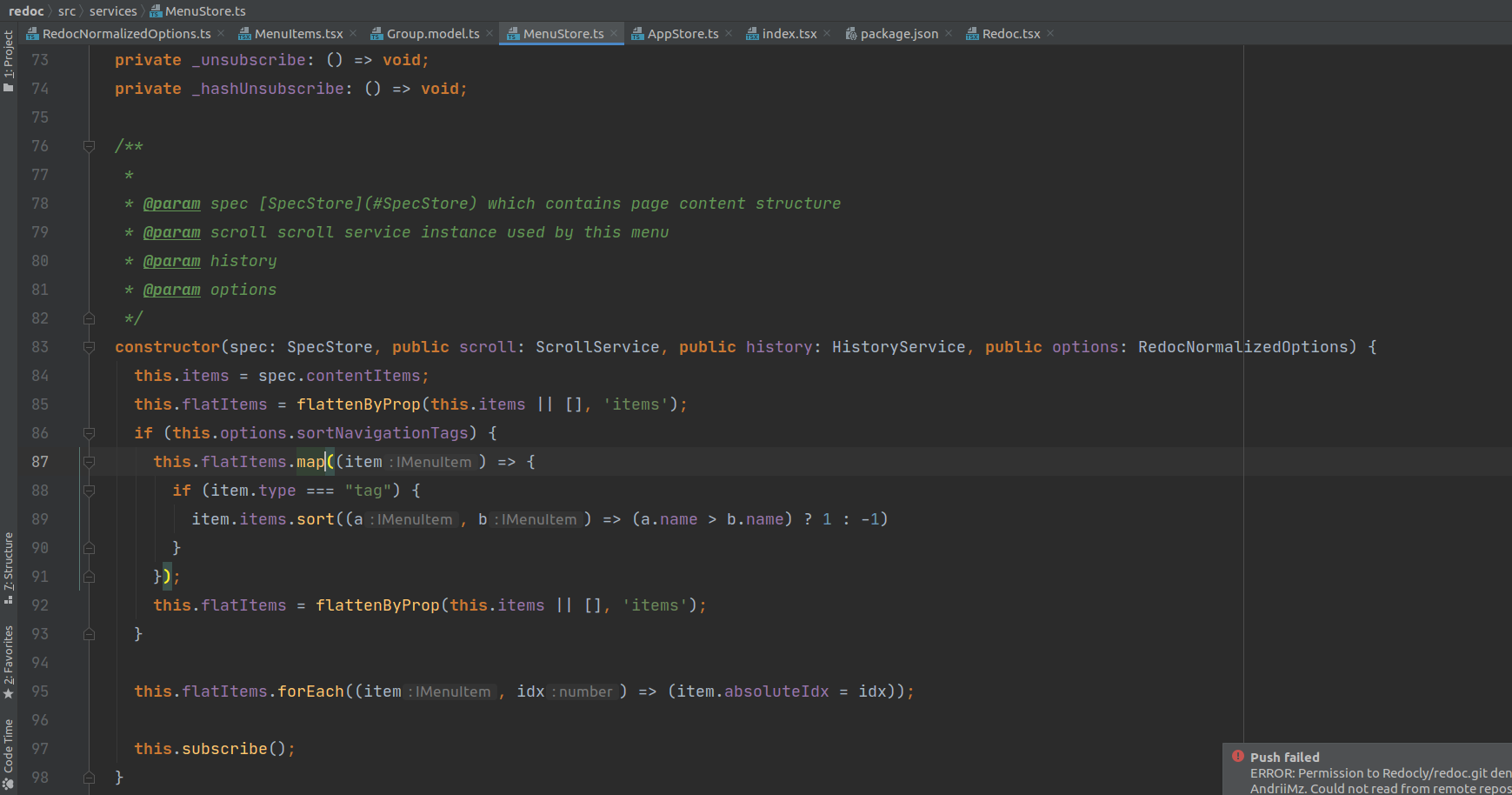Feature Request: Navigation Sorting · Issue #98 · Redocly/redoc · GitHub