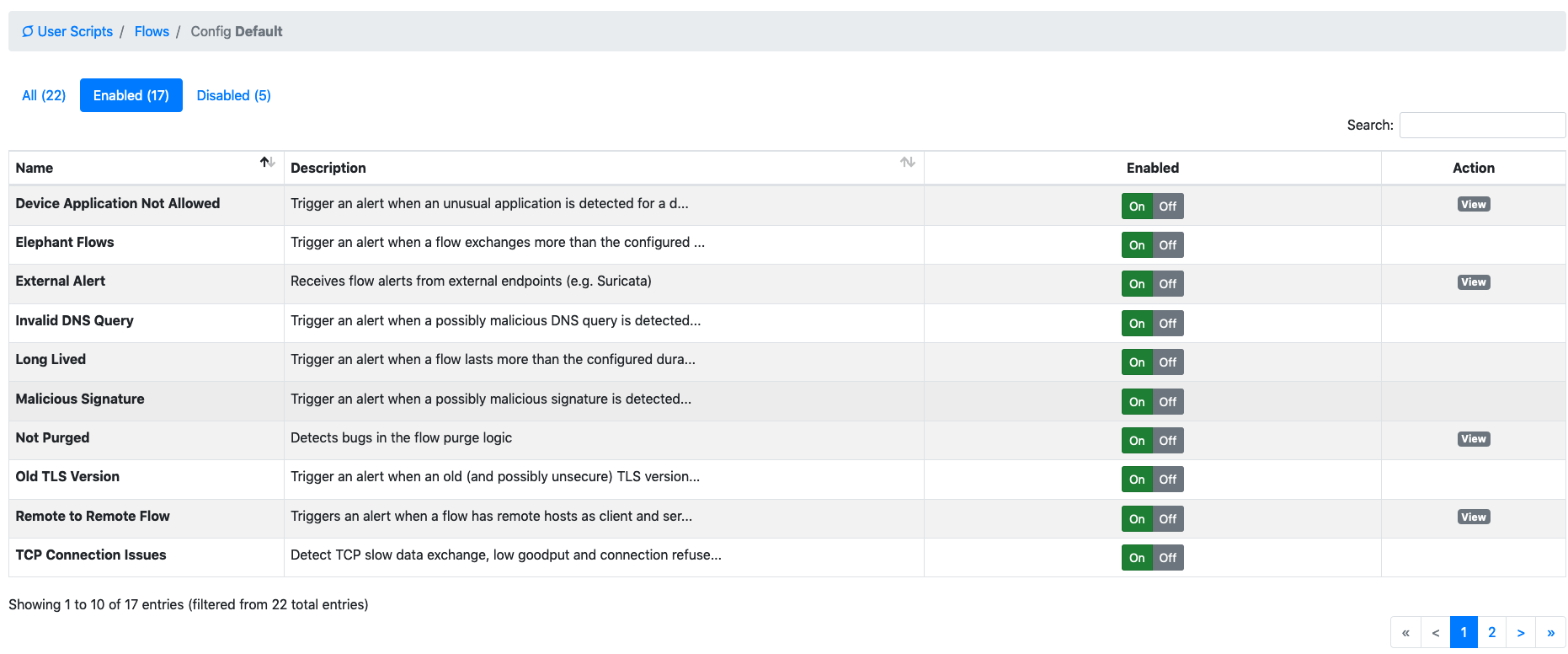 Toggling ON/OFF on flow user scripts disables everything · Issue #3257 ...
