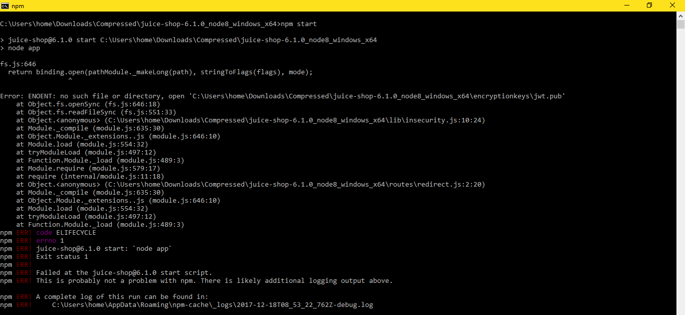 NPM issuses · Issue 423 · · GitHub
