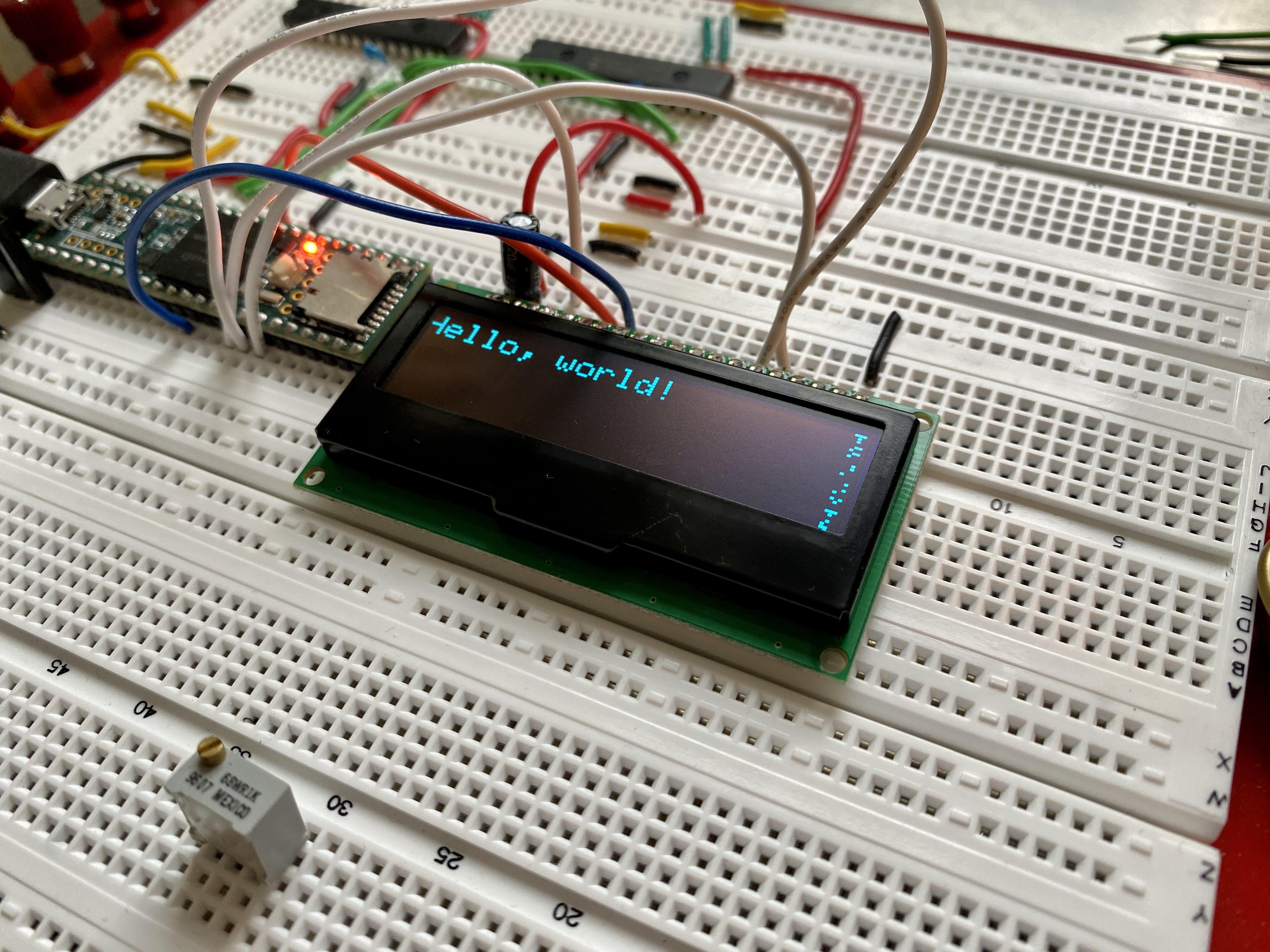Display output seems to be shifted down and to the left by 4 pixels ...
