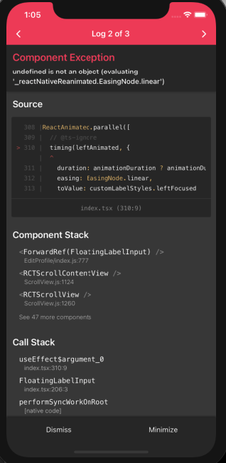 after some time its giving error · Issue #114 · Cnilton/react-native ...