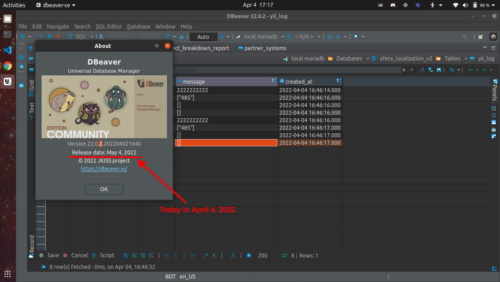 The release date is showing ahead of one month. · Issue #16065 ...