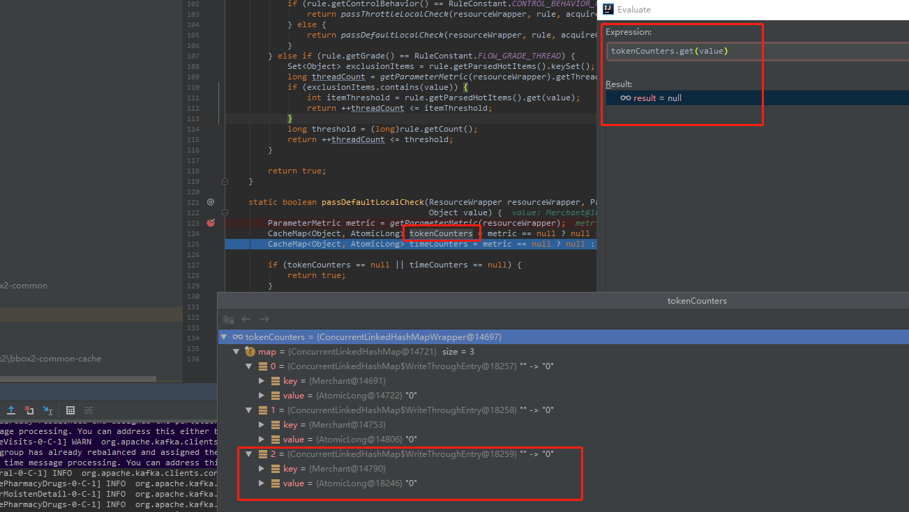 Parameter flow control does not take effect for customized entity ...