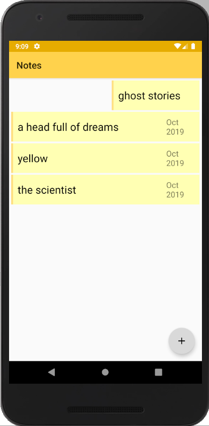 GitHub - hadyhefny/NoteKeeping: note taking application using sqlite ...