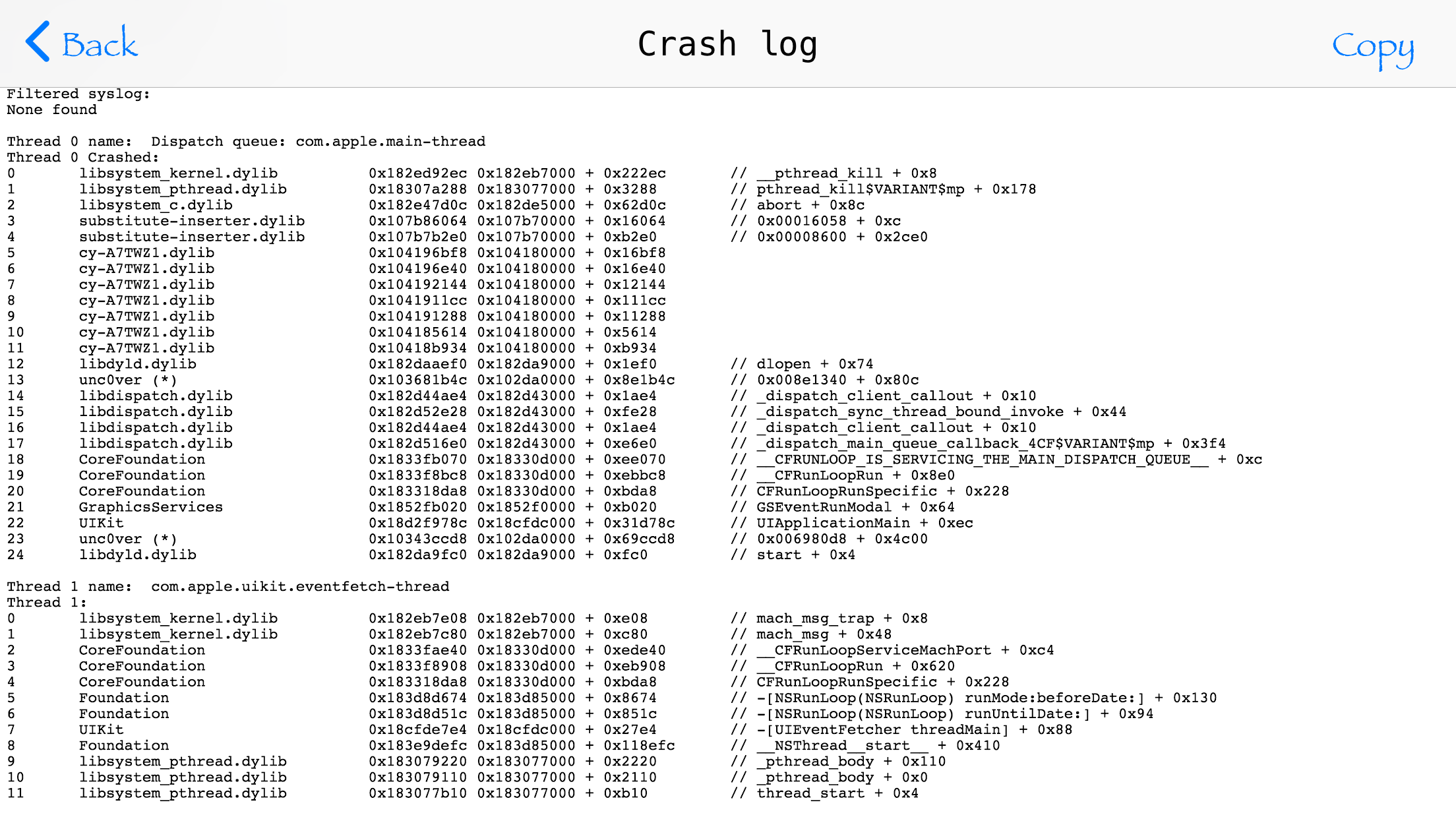iOS 11.3.1 iPhone 6s+ · Issue #2025 · pwn20wndstuff/Undecimus · GitHub
