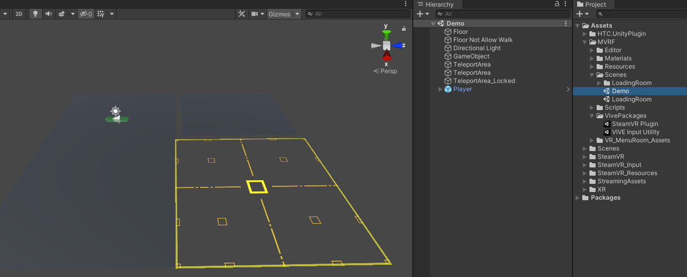 GitHub - yinczar/MVRF: Unity SteamVR v2.7.3 + ViveInputUtility