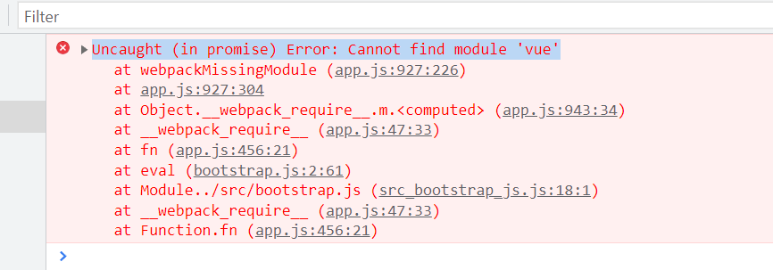 Cannot find module 'vue' · Issue #1953 · module-federation/module ...