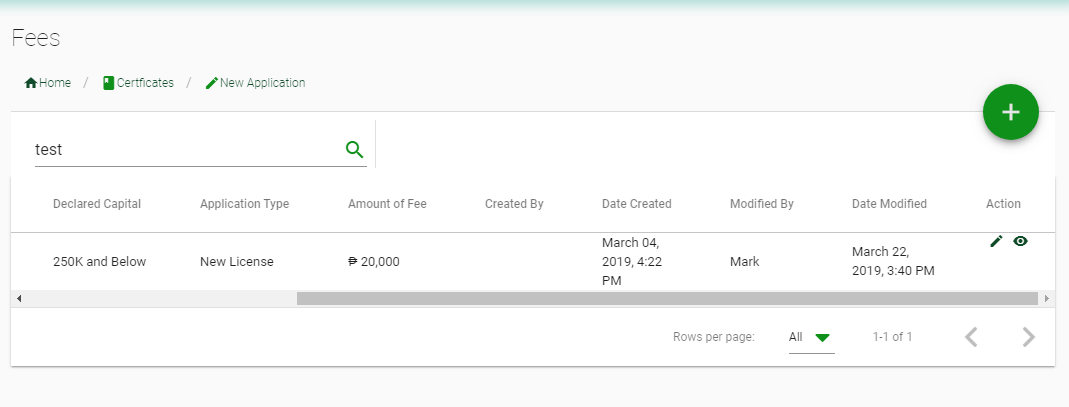 Fees Table View Details · Issue #71 · centralizedinc/fda-admin-portal ...