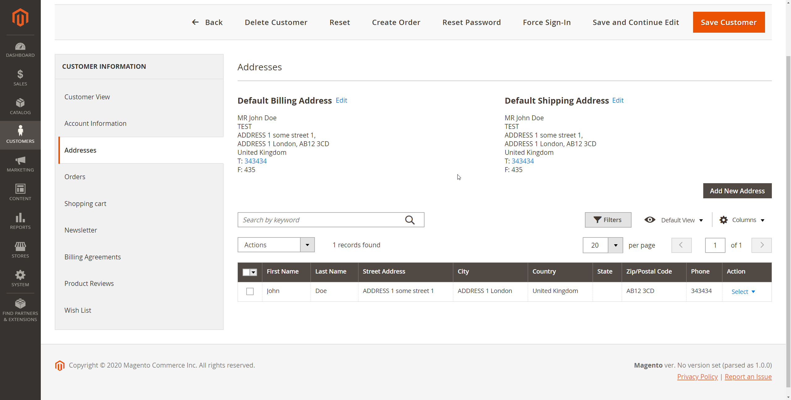 "Save to Address Book" in Admin checkout causes duplicate address book entries · Issue 8181