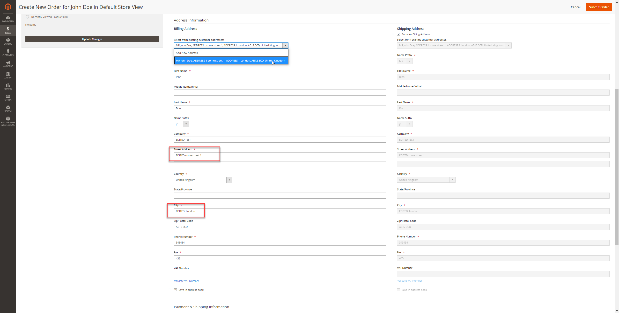 "Save to Address Book" in Admin checkout causes duplicate address book entries · Issue 8181