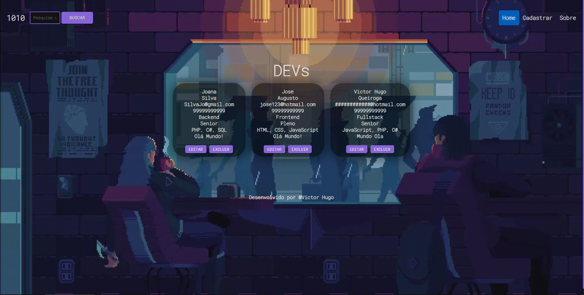 GitHub - victorHQ/CrudDEV: Crud PDO com PHP