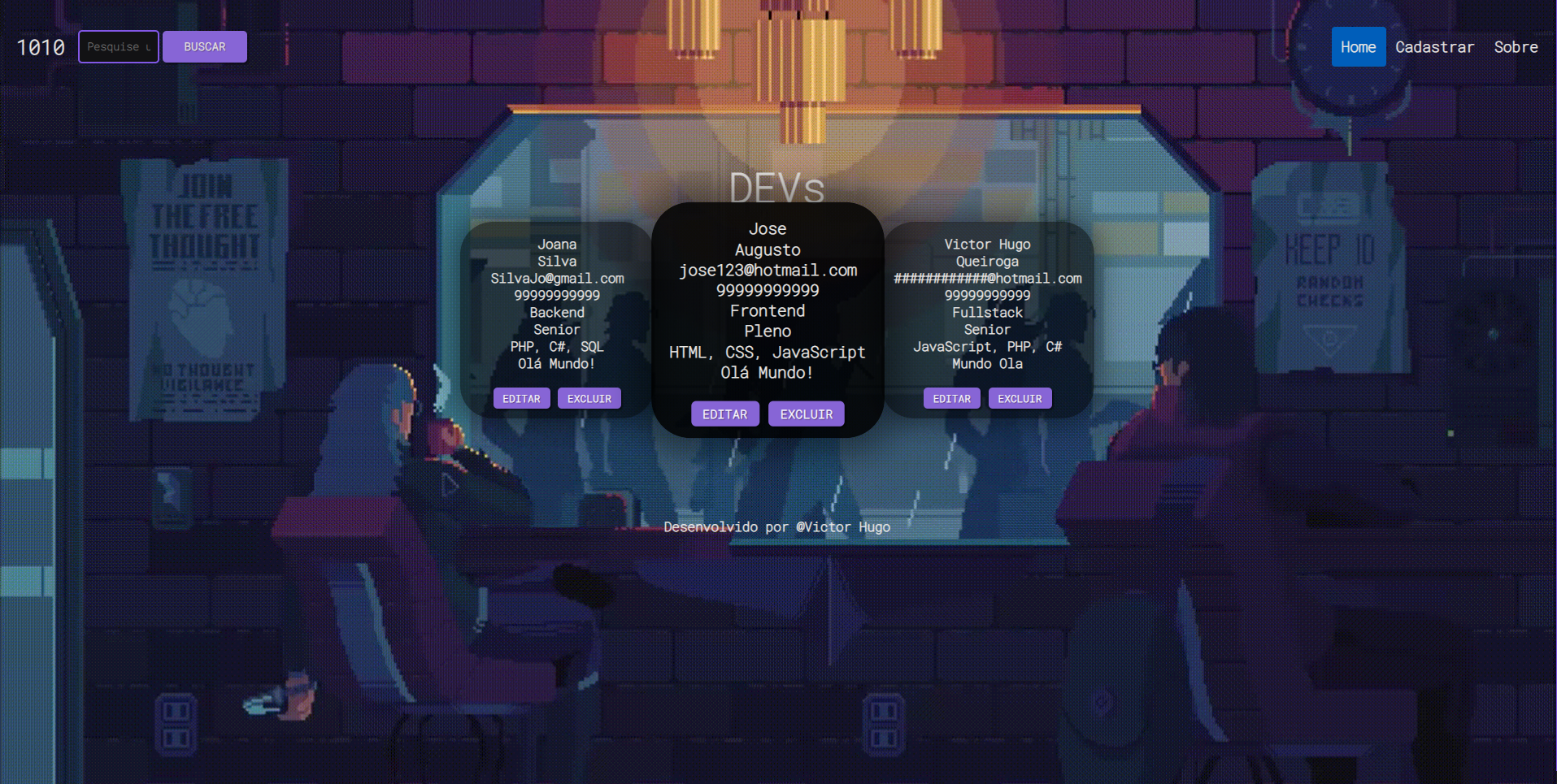 GitHub - victorHQ/CrudDEV: Crud PDO com PHP