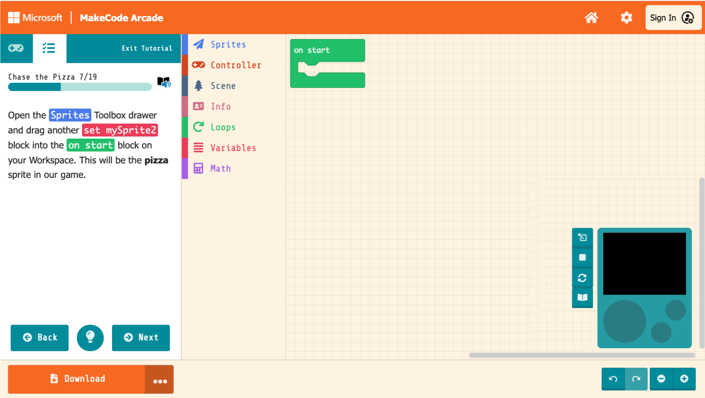 Larger (playable) simulator in tutorial view for tablet/mobile · Issue ...