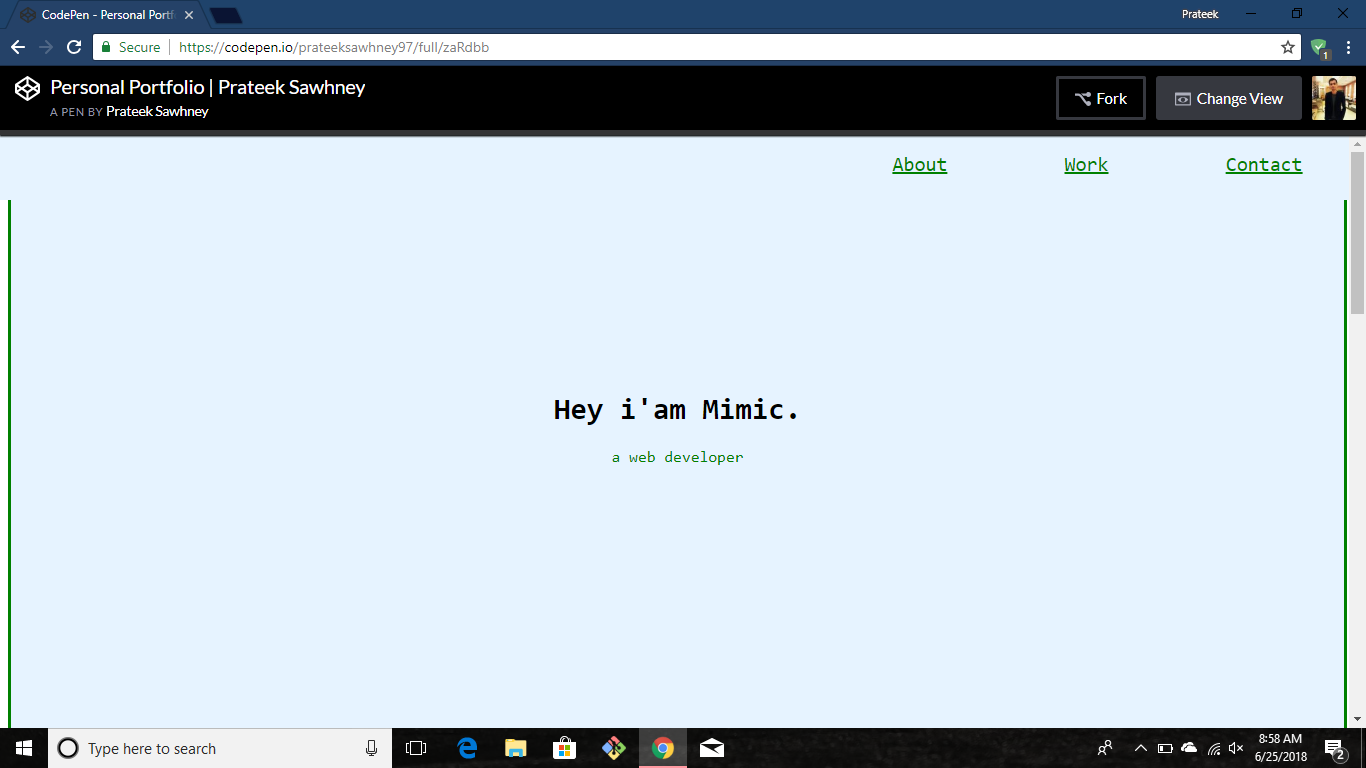 Github prateeksawhney97 personal portfolio freecodecamp responsive