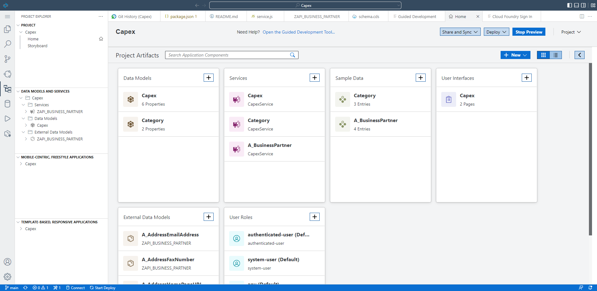 GitHub - JaneHuang1234/CAP_Capex: This is a exercise project from SAP ...