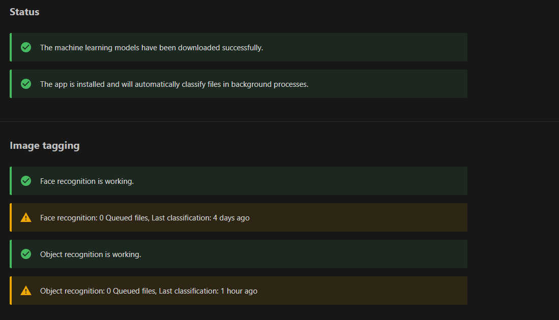 Face Recognition is stuck/not processing at all · Issue 809