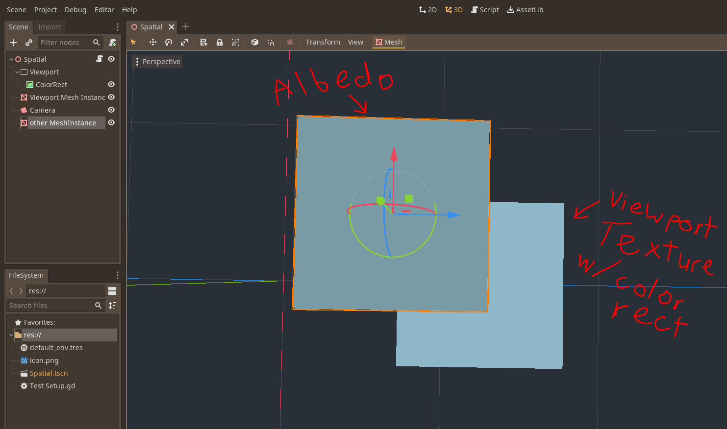 Material w/ ViewportTexture Color Inaccuracy (a lot brighter) · Issue ...