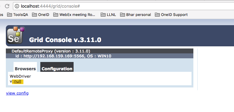 Null Console Browser is displayed as null in the Grid console · Issue #5756 ...