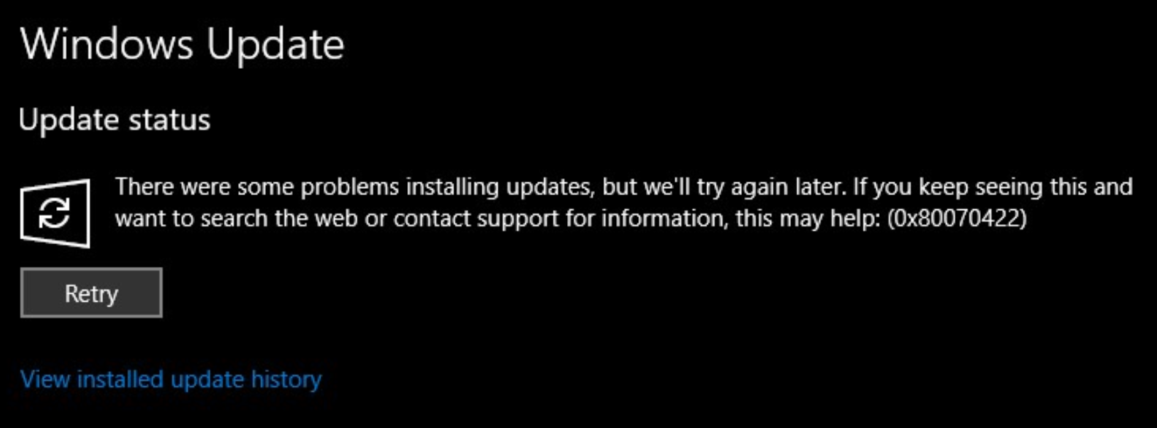 Windows Store Couldn