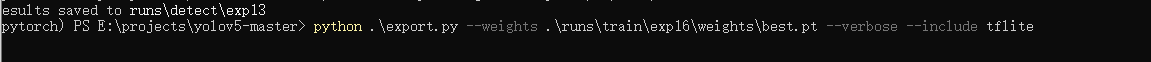 inference consumes more time (0.25s) using tflite than using pt (0.009s ...
