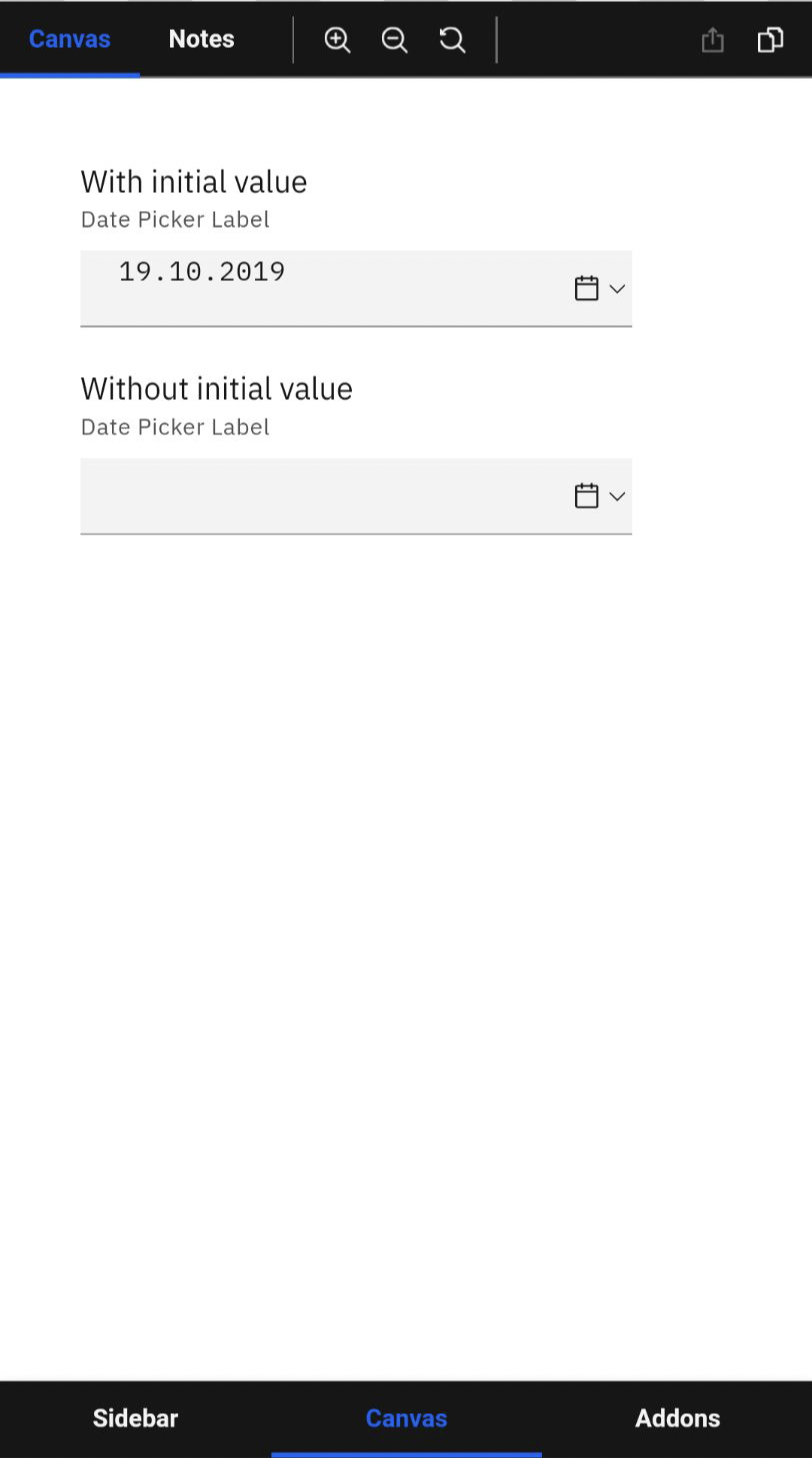 Date Picker - input field placeholder text position wrong on mobile ...