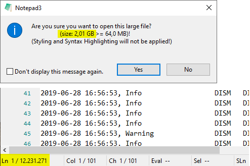 Size_2 01 GB (2065 MB - 12 231 271 lines)