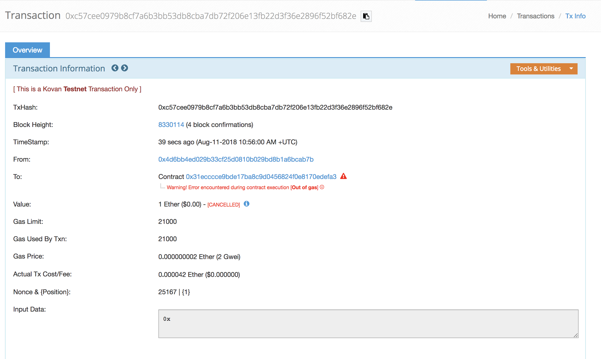 Cannot fund eth from kovan testnet faucet to eth wallet address · Issue  #143 · BitGo/BitGoJS