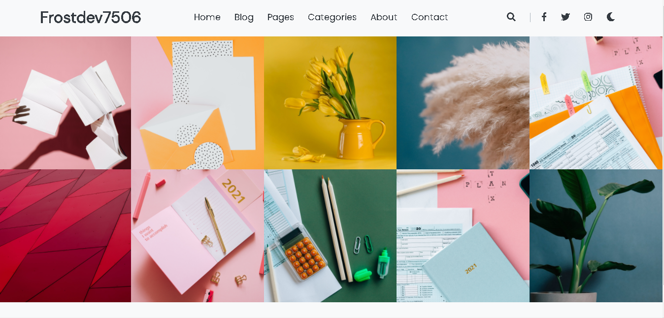 GitHub - Frostdev7506/Responsive-Gallery-website: Responsive Gallery ...
