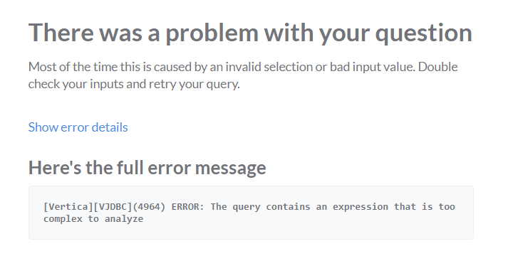Bug when filtering on large amount of values · Issue #7200 · metabase ...