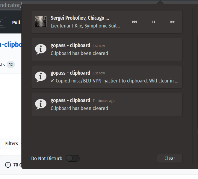 Option to Disable notifications · Issue 264 · Tudmotu/gnomeshellextensionclipboardindicator