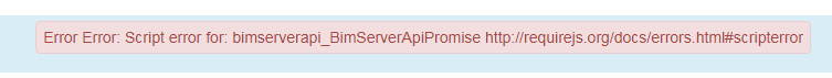 bim-server error2
