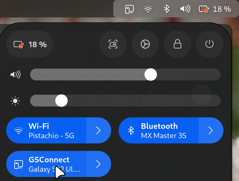 Make the GSConnect toggle in Quick Settings Menu optional · Issue #1653 ...