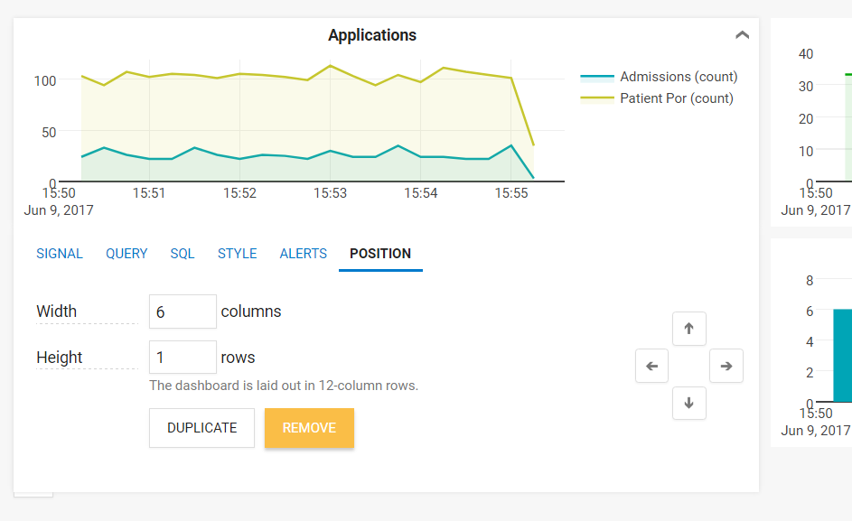 Configurable dashboard chart height and width · Issue #584 · datalust ...