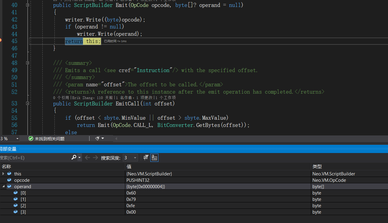 EmitPush not Padding bytes Error · Issue #411 · neo-project/neo-vm · GitHub
