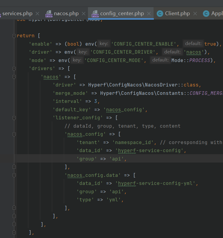 JsonRpc微服务nacos[BUG] · Issue #4665 · hyperf/hyperf · GitHub
