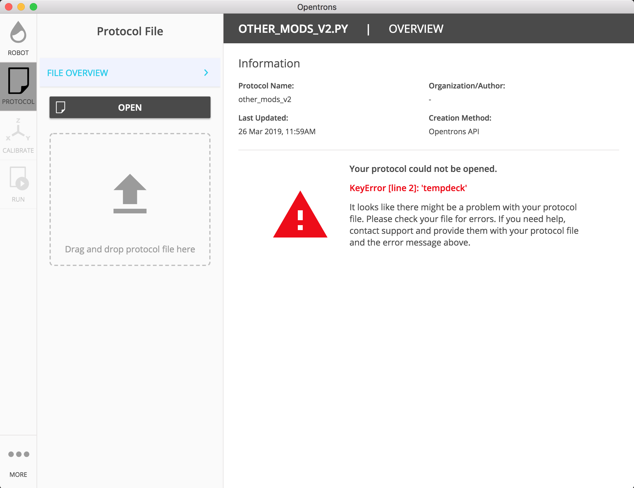 API: In version 2 of the api, unattached modules throw an error · Issue ...